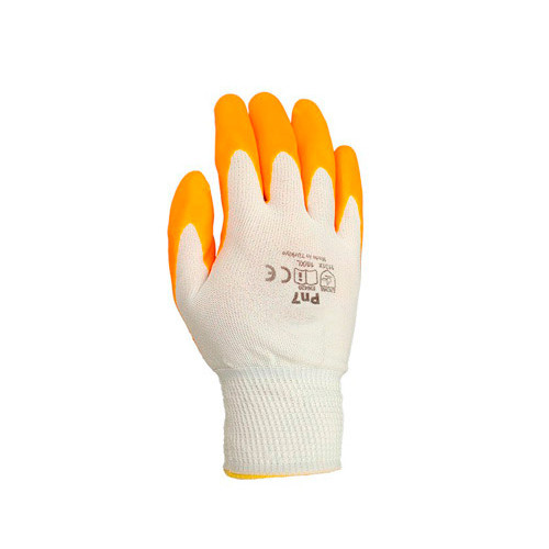 Рабочие перчатки PN 7 желтый нитрил